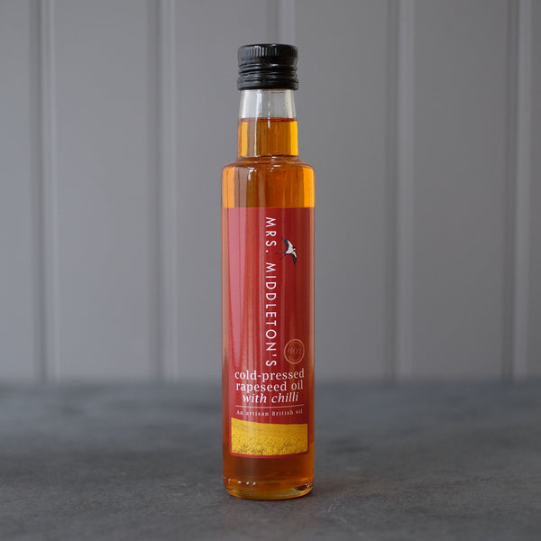 Garlic Oil - Cold-Pressed Rapeseed Oil | Mrs Middleton’s